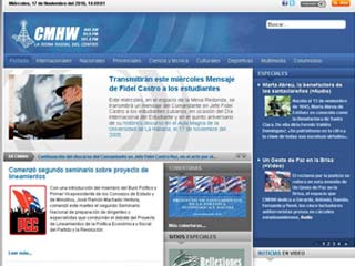 Radio CMHW renueva su imagen en la Web