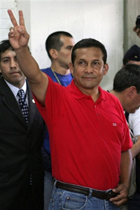 Victoria de Ollanta Humala se consolida en Perú