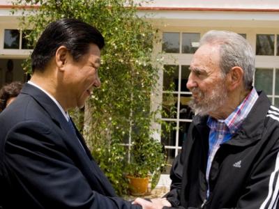 Xi Jinping transmitió personalmente un saludo a Fidel del Presidente chino (+ Foto)