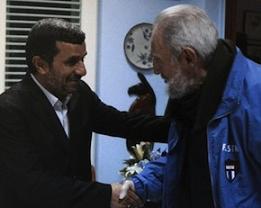 En fotos, el encuentro de Fidel con Ahmadineyad