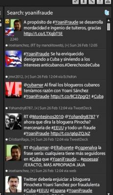 Etiqueta #YoaniFraude causa furor en Twitter