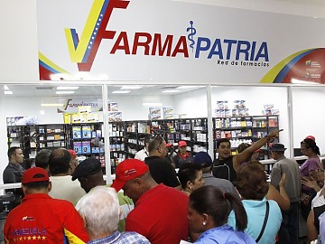 Con descuentos de hasta un 40%, Gobierno de #Venezuela inaugura la red pública Farmapatria