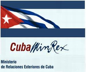 Declaración del Ministerio de Relaciones Exteriores de #Cuba