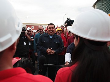 Chávez: Invito a todos los venezolanos a respetar al árbitro electoral