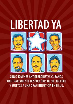 #liberenlos5ya   #freethefive Desde las redes sociales, este viernes, reclamo de justicia para Los Cinco