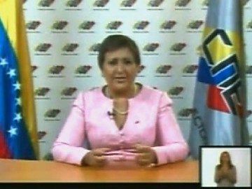 #Venezuela Tibisay Lucena: No permitiremos adelanto de resultados por voceros no autorizados (+Audio)