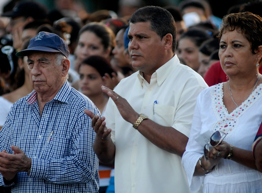 #Cuba Presidió Machado Ventura homenaje de los villaclareños a Abel Santamaría