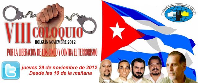 #Cuba Este jueves nuevo Tuitazo por los Cinco y contra el Terrorismo #liberenlos5ya #FreeTheFive