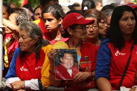 Unidad: el llamado que se escucha en la plaza Bolívar de Caracas
