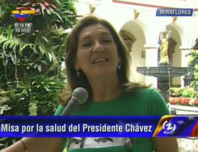 Gabinete Ejecutivo de #Venezuela envía mensaje de solidaridad al Presidente #Chávez