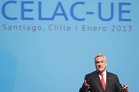 #CELACunidad Presidente de Chile clausura I Cumbre Celac-UE