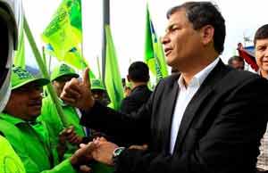 Rafael #Correa, favorito para ganar elecciones en #Ecuador