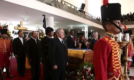 Presidentes latinoamericanos resaltan legado de Chávez