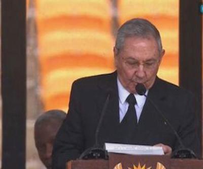 #Cuba #RaulCastro  en Johannesburgo: «Rendimos emocionado tributo a Nelson #Mandela»