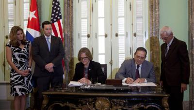 Firman #Cuba y EEUU memorando para la protección de áreas marinas