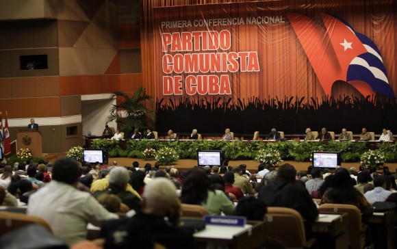 Clausura de la Primera Conferencia Nacional del Partido. Foto:  Ismael Francisco.