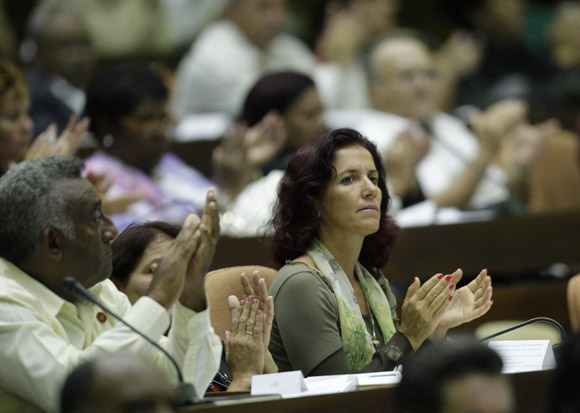 Clausura de la sesión ordinaria de la Asamblea Nacional. Foto: Ismael Francisco/Cubadebate.