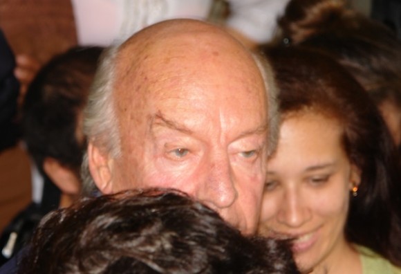 Eduardo Galeano en Casa de las Américas. Foto: David Vázquez  Abella