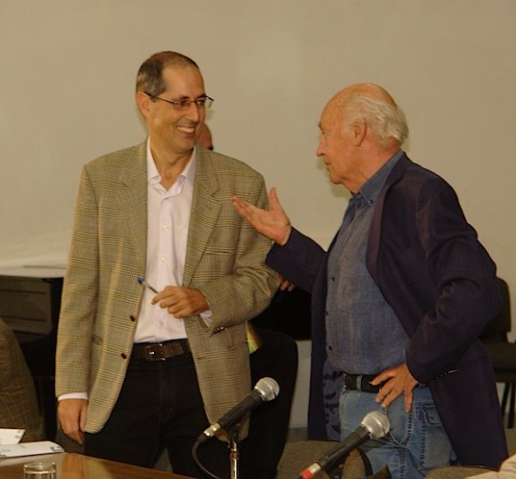 Eduardo Galeano en Casa de las Américas. Foto: David Vázquez  Abella