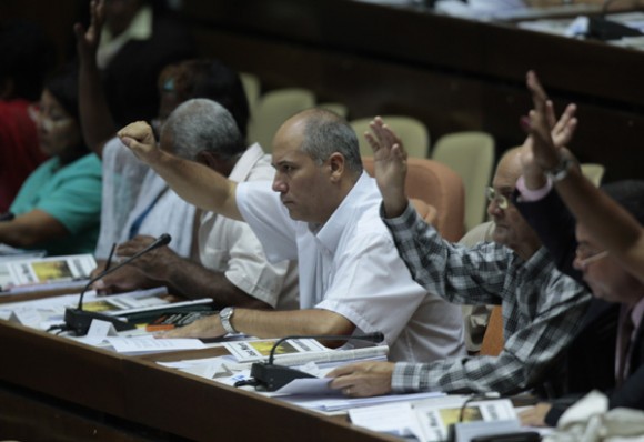 Asamblea Nacional del Poder Popular, de Cuba, el 1 de agosto de  2011. Foto: Ismael Francisco